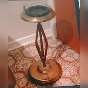 Mid Century Ashtray Stand Floor